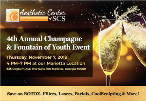 Champagne & Fountain of Youth Event Benefitting 10 Women of Hope. November 7th